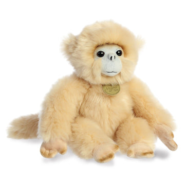 Aurora® Adorable Miyoni® Tots Baby Golden Snub Monkey Stuffed Animal - Lifelike Detail - Cherished Companionship - Brown 11 Inches