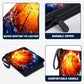 HESPLUS Basketball Card Binder - 900 Pockets, PU Material, Starry Basketball Design, Model HPEV158-BASKETBALL-900