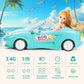 UMONIE Remote Control Car, RC Cars for Girls, Rechargeable RC Racing, 1:18 Scale 2.4Ghz RC Car Toy for Kids with Doll, Rc Toys C