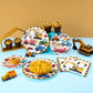 Wernnsai Construction Party Supplies - 48Pcs Dump Truck Themed Party Tableware Set Disposable Dinner Dessert Plates And Napkins For Boys Kids Baby Shower Excavator Birthday Party Serves 16 Guests