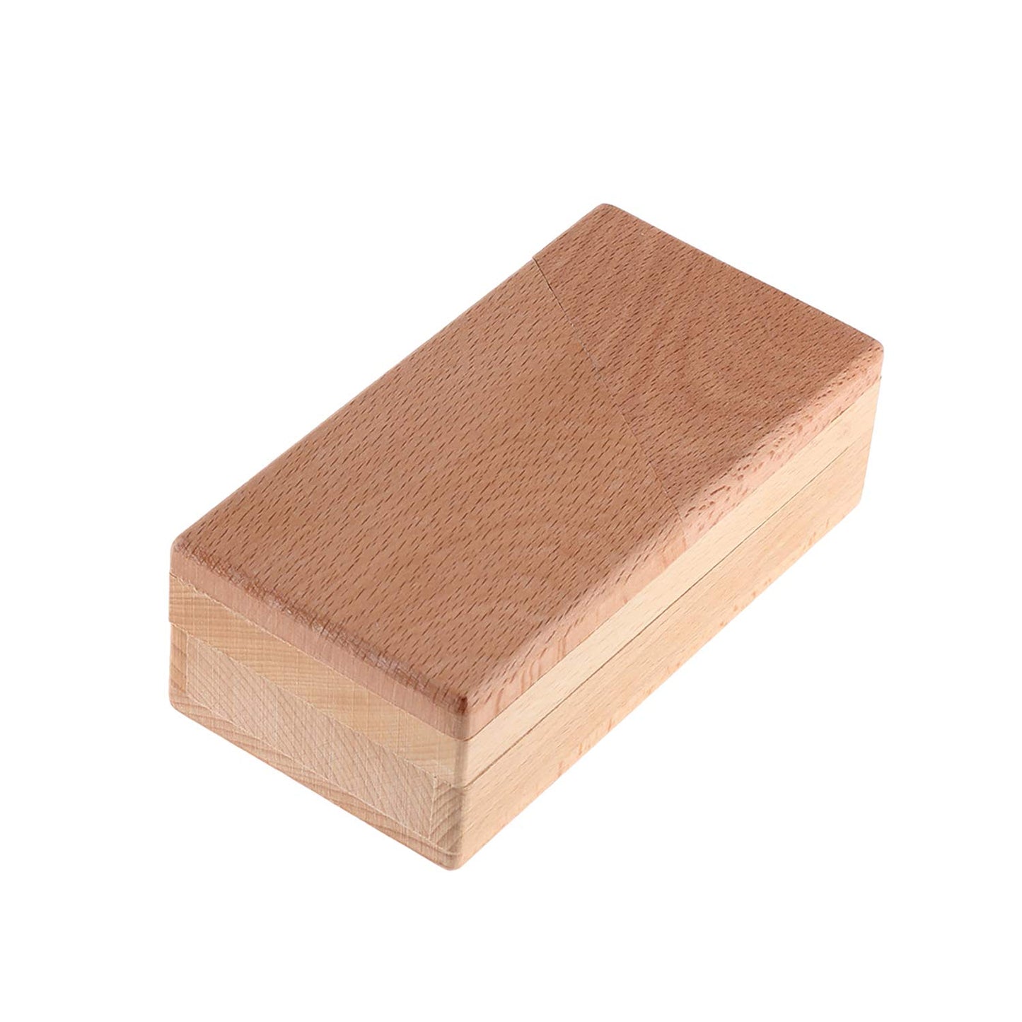 Ahyuan Wooden Gift Card Money Holder Puzzle Box - Handmade 3D Brain Teaser in Natural Color