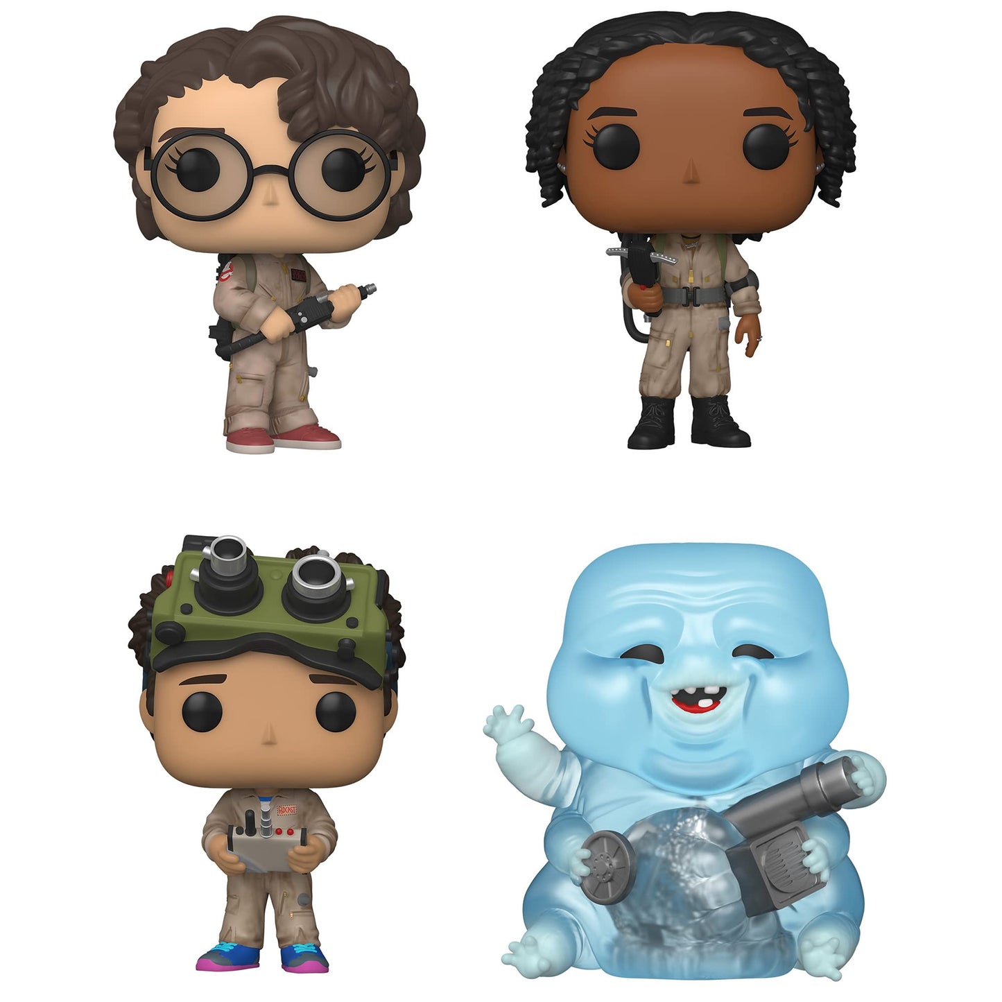 Funko Movies: Pop! Ghostbusters 2020 Collectors Set 1 - Phoebe, Lucky, Podcast, Muncher