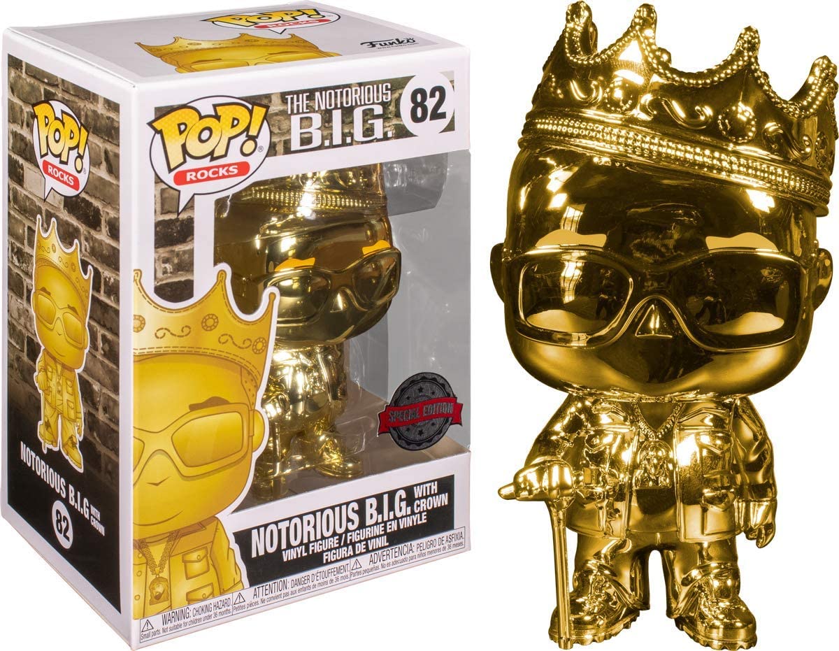 Funko Pop! The Notorious B.I.G. - Notorious B.I.G. (Gold Chrome)