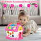 Aitbay Toys For 1 Year Old Girl Gifts: Baby Musical Toys 6-12 12-18 Months 8-In-1 Multi-Functional House - Montessori Educational Toys For Toddlers 1-3 - First Christmas 1St Birthday Gifts