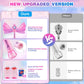 Aooess Bubble Wands For Kids Toys For 3 4 5 6 Years Old Girls: Light Up Bubble Wand Outdoor Toys For Girls Ages 4-8 Bubble Party