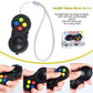 Skylety 6 Pieces Cam Fidget Pad Controller Relieve Anxiety Handheld Mini Game Remote Controller Fidget Pad Stress Reducer For Adult Relieve Stress(Simple Colors)