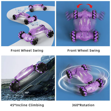 Gesture Sensing RC Stunt Car Toys for 6-12 Year Boys Girls - Ideas Birthday Gifts for Kids, Drift Hand Controlled Remote Control