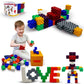 Mindoys Building Blocks - 96 Pcs Stem Educational Building Blocks For Toddlers & Kids Ages 3 To 9+ | Creative & Fun Building Toy