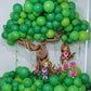 Voircoloria 105Pcs Green Balloons 12Inch Party Latex Balloons For Birthday Dinosaur Baby Shower St. Patrick'S Day Summer Jungle
