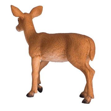 Mojo White Tailed Deer Doe Realistic International Wildlife Hand Painted Toy Figurine
