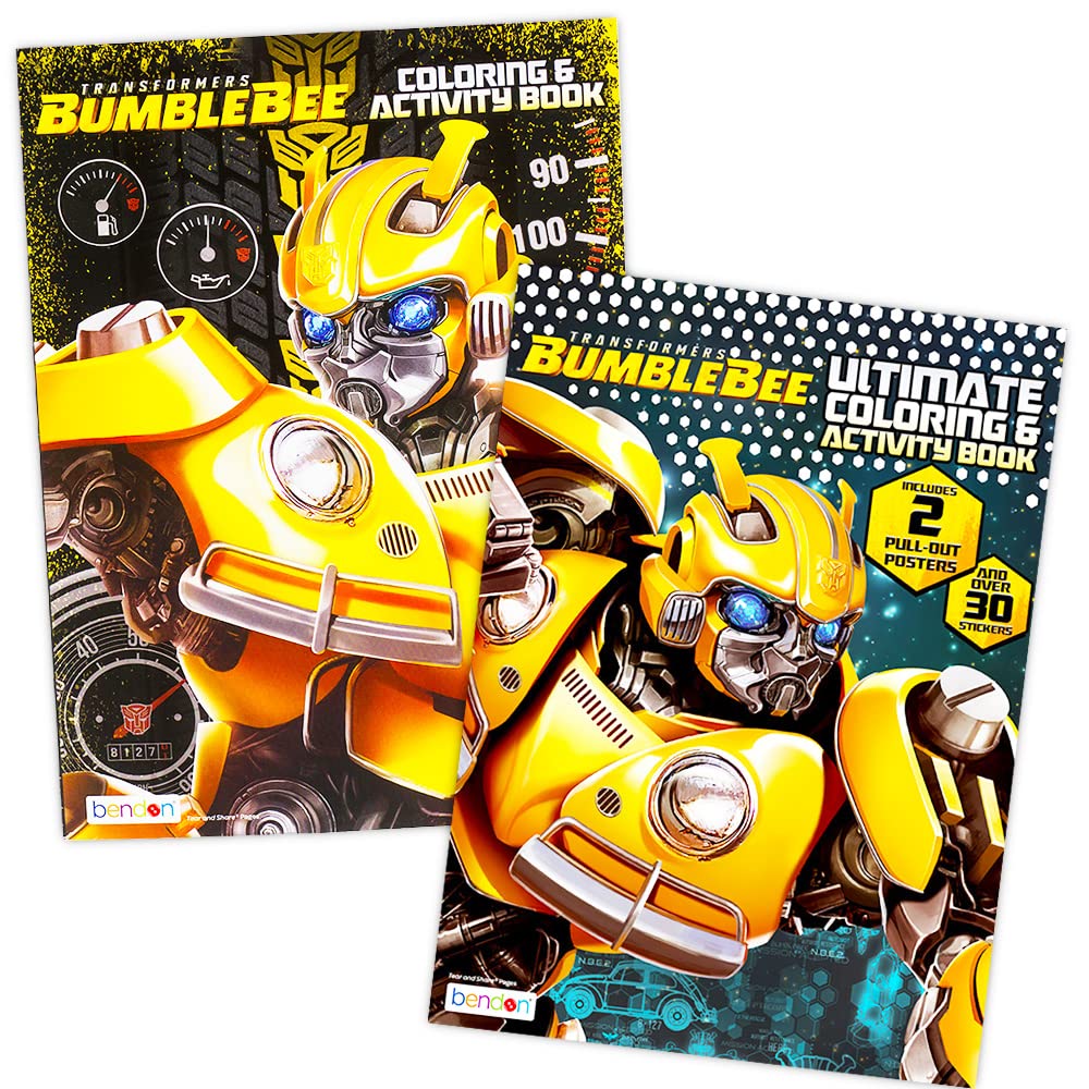 Transformers Rescue Bots Coloring and Activity Book Set With Stickers and Crayons