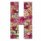 2Ft Letter H Mosaic Balloon Frame Letter Diy Fillable Letters Kit For Birthday Party Wedding Backdrop Decor