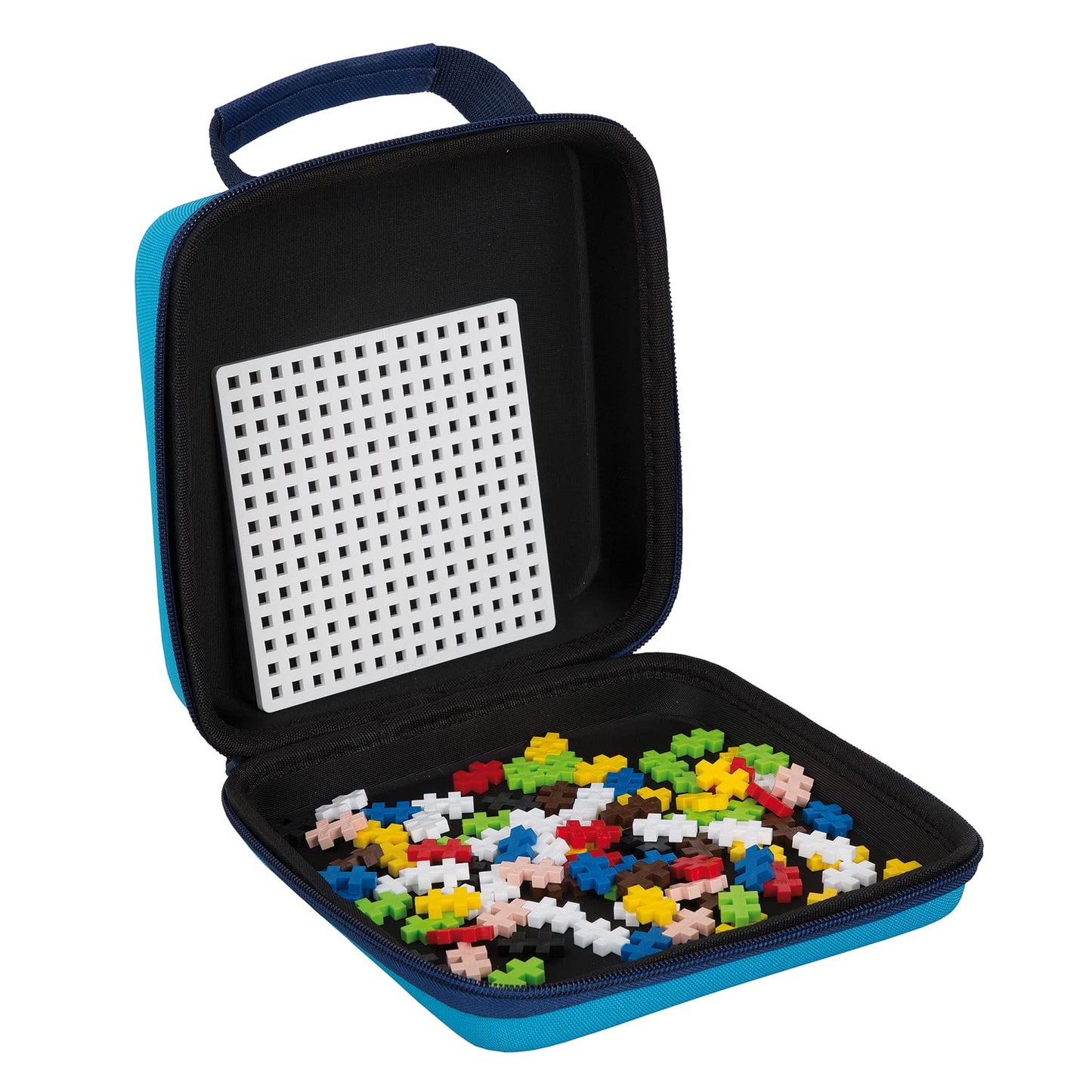 Plus-Plus Building Blocks Toy Storage Case - Holds 100 Pieces - Kids Construction Toys, Learning Resources, Stem Play For Home And Travel - Travel Case