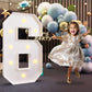 Imprsv 3Ft Marquee Numbers, Light Up Numbers For 16Th 60Th Birthday Decorations Anniversary Party Decor, Number 6 Light Up Numbe