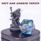 DND Dice Rolling Eyeball D20 Dungeon & Dragon Dice with a Green Bloodshot Eyeball, D20 Blue Polyhedral Dice-5e DND Accessories B