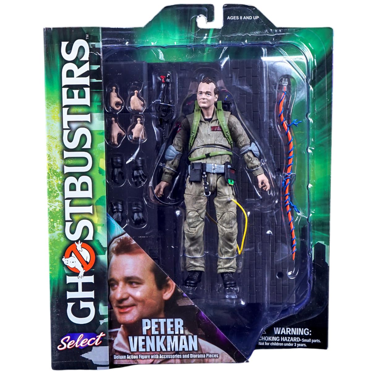 Diamond Select Toys Ghostbusters: Peter Venkman Select Action Figure