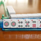 TrendyMate American Mahjong Set - 166 Premium White Tiles, Melamine, 9"x20"x3", Includes 4 Racks/Pushers & Soft Blue Carrying Bag