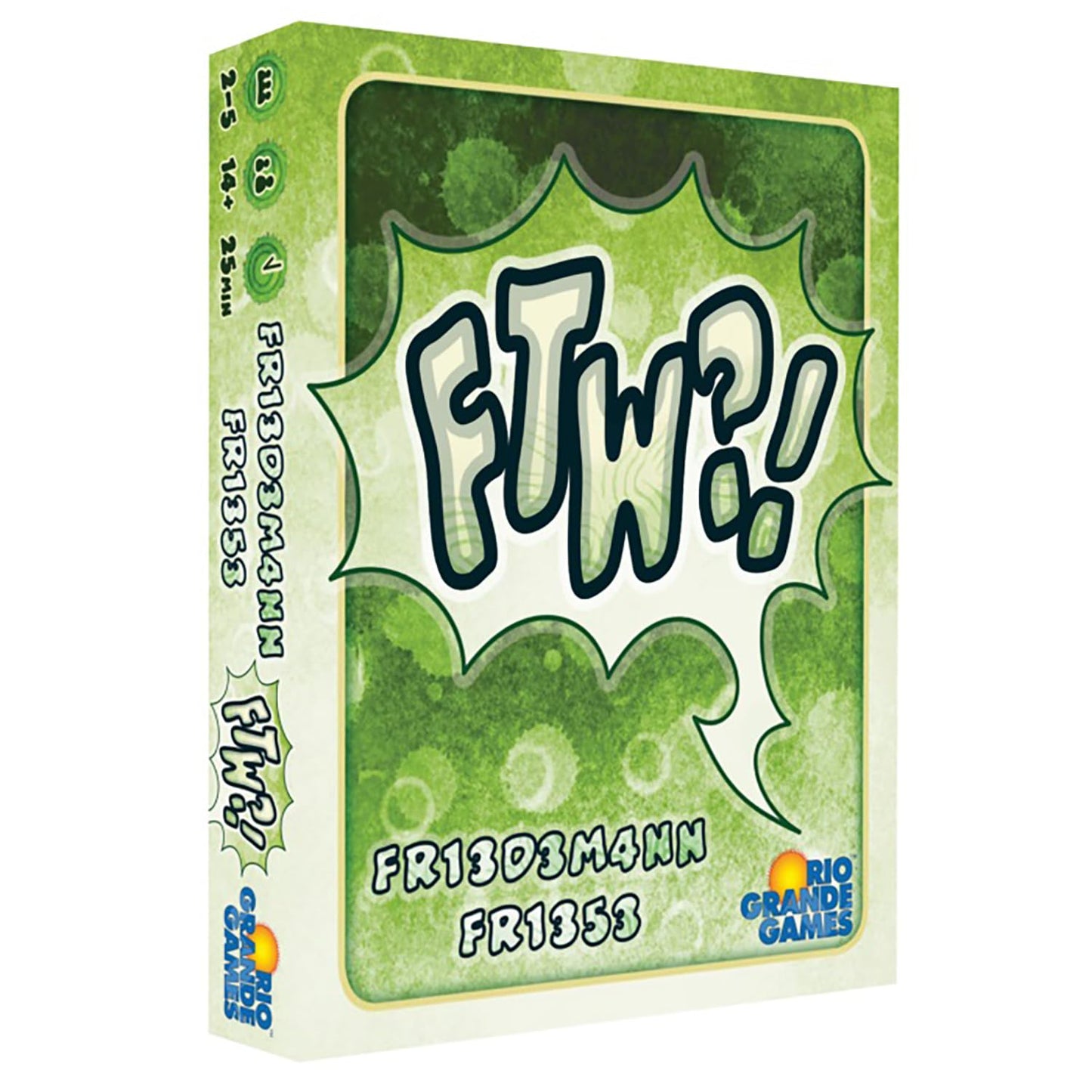 Rio Grande Games: Ftw?! - Card Game, For The Win, Lowest Points Wins, Party Game, The Tricky Card Game For 2-6 Players, Ages 14+, 25 Min