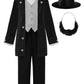 Relibeauty Abraham Lincoln Costume Kids Douglass Costume For Boys, 16 Black