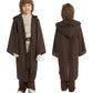 Beicnwod 5-Piece Set Kids Costume Classic Child'S Cosplay Outfit Halloween Costume Set For Boys Girls Hooded Robes Brown Version