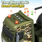 SpringFlower Toddler Boy Toys, 3 in 1 Large Army Truck Toy with Helicoper and Tank, Military Transport Truck Toy, Christmas Birt