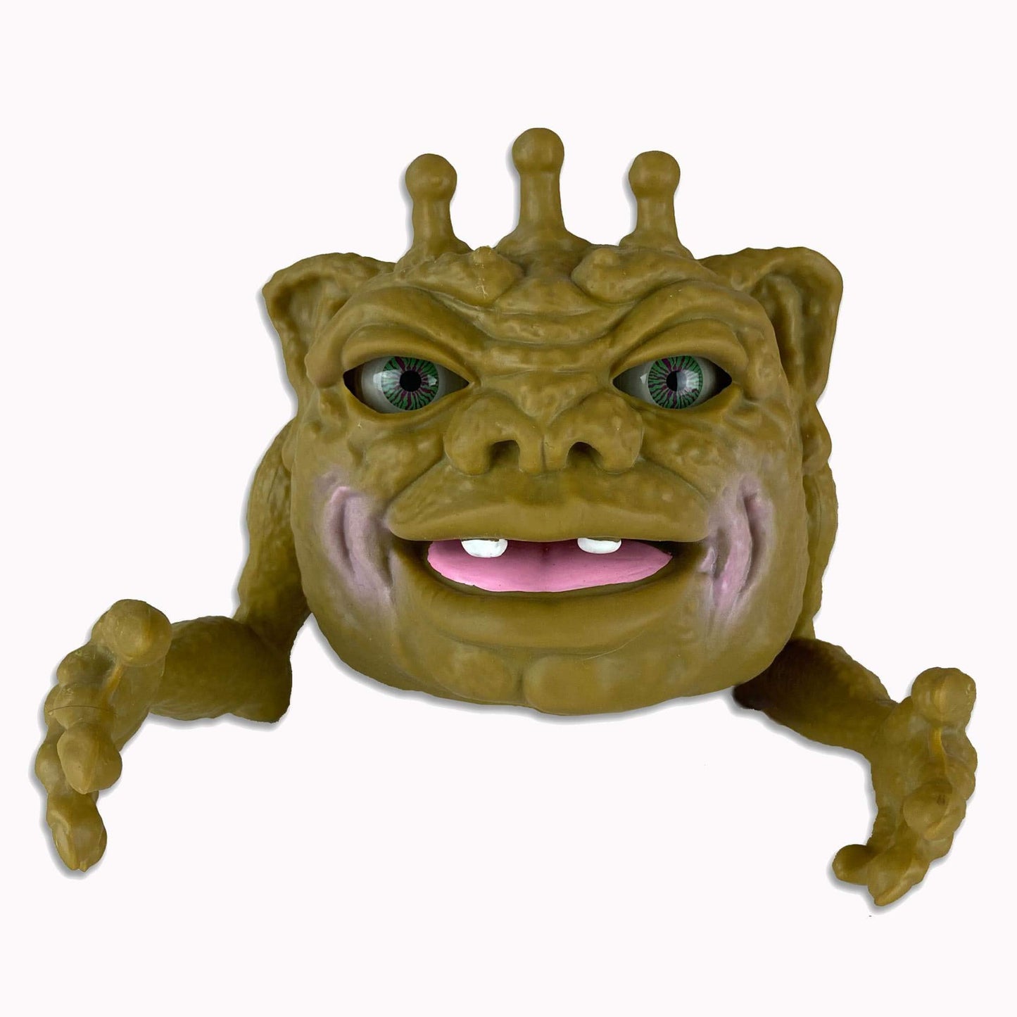 BOGLINS King Dwork 8” Collectible Figure - Green Foam, Movable Eyes & Mouth, Retro 80's Toy for Kids & Collectors, Model TAT10001