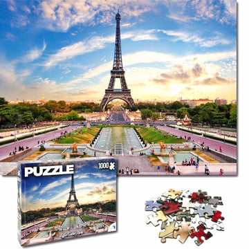 Universal Castle 1000 Pieces Jigsaw Puzzles For Adults Landscape Panorama Europe Landmark Photo Classic Impossible Puzzle Toys (
