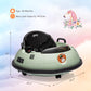 Ride On Bumper Car, 12V Electric Toddlers Car With Remote Control, Safety Belt, Music, Flashing Lights, 360 Degree Spin, Bumper