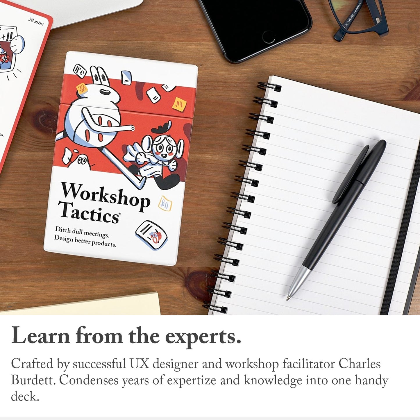 Pip Decks Workshop Tactics Card Deck, Business Tool To Improve Your Influence, Confidence And Persuasion In Workshops, Meetings,