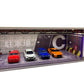 Malamfans 1/64 for Hot Wheels Japanese Style Parking Scene Display Box - 1/64 Scale Die-Cast Model Car Display Box with LED Ligh
