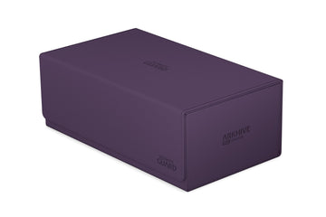 Ultimate Guard Arkhive 800+, Deck Case For 800 Double-Sleeved Tcg Cards, Purple, Compatible With Boulders, Magnetic Closure & Microfiber Inner Lining…