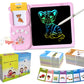 Rylai Toddler Toys Talking Flash Cards, Kindergarten Learning Resources 510 Sight Words With Drawing Tablet For Speaking Doodling, Sensory Toys For Kids With Autism, Boys Girls 2 3 4 5 6, Pink