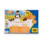 CAT Construction Toys, Junior Crew Lil' Movers Remote Control Truck, RC Car + Dump Truck, Working Headlights, with Child Friendl