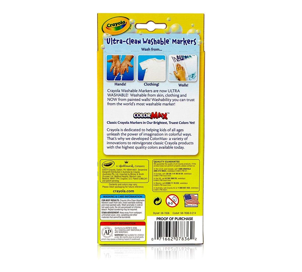 Crayola Thinline Washable Markers