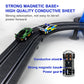 Agm Mastech Slot Car Race Track Set, High Speed Series Tram Dual Track Set With 4 Licensed Racing Slot Cars, 2 Hand Controls, Track Parts And Lap Counter, 5.7M Long Track, Black
