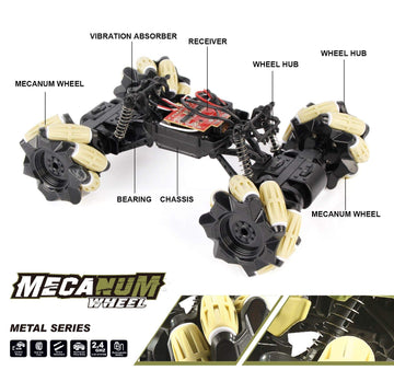 Remote Control Car, 1:16 Drift RC Cars 360 Rotating 4WD 2.4Ghz Gesture Sensor Watch Monster Truck for Kids Stunt Climbing Car Re