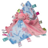 Taggies Stuffed Animal Lovey Security Blanket with Sensory Tags  13 x 13-Inches  Lizzy Pink Axolotl