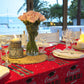 Graduation Party Decorations, Gongrats Grad Tablecover For Graduation Party Supplies, 3 Pcs Class Red Table Cloths, 54''X108''