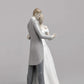 Lladró Porcelain Figurine Of A Wedding Couple United Forever. Decorative Groom And Bride Wedding In Glossy Porcelain.