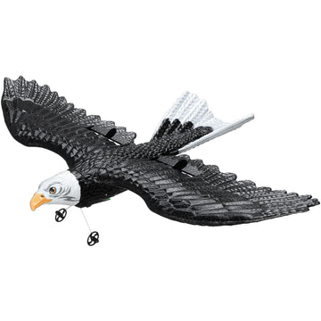 Vevor Rc Plane, 2.4Ghz 2 Channel Rc Airplane With 6-Axis Gyro Stabilizer&2 Batteries, Ready To Fly Eagle Aircraft Plane Toy, Rc