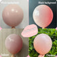 Scmdoti Matte Pink Balloons Different Sizes 18 12 10 5 Inch,Double Stuffed Matte Light Pink Balloon Arch Garland (Soft Baby Pink