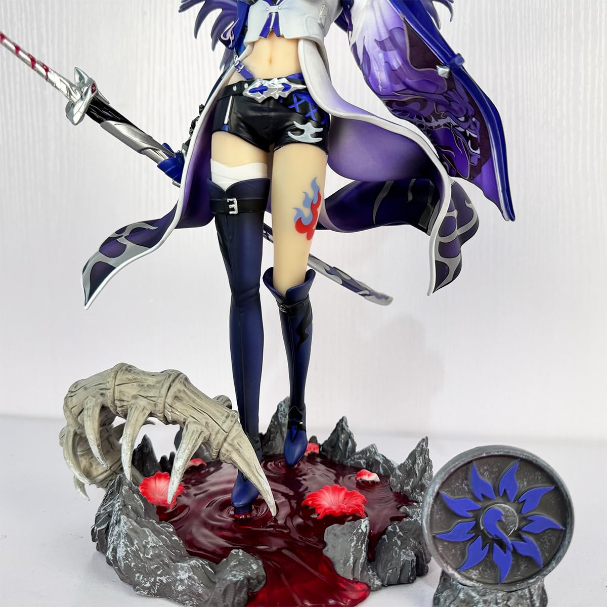 Rzahuahu H-I Star Rail Acheron Figure Game Anime 1/6 Pvc Figurines Action Play Model 15.7 Inches