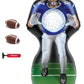 GoSports Football Toss Game for Kids - 4 ft Inflatable Receiver Touchdown Toss Game
