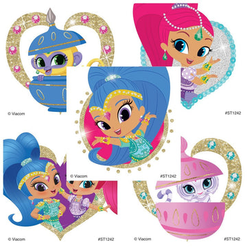 SmileMakers Shimmer & Shine Glitter Stickers - Prizes and Giveaways - 50 per Pack