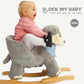 Rocking Horse Puppy, Baby Animal Rocker, Rocking Horse With Seat, Ride On Horse, Plush Rocking Horse With Sweet Music, Wooden Ro