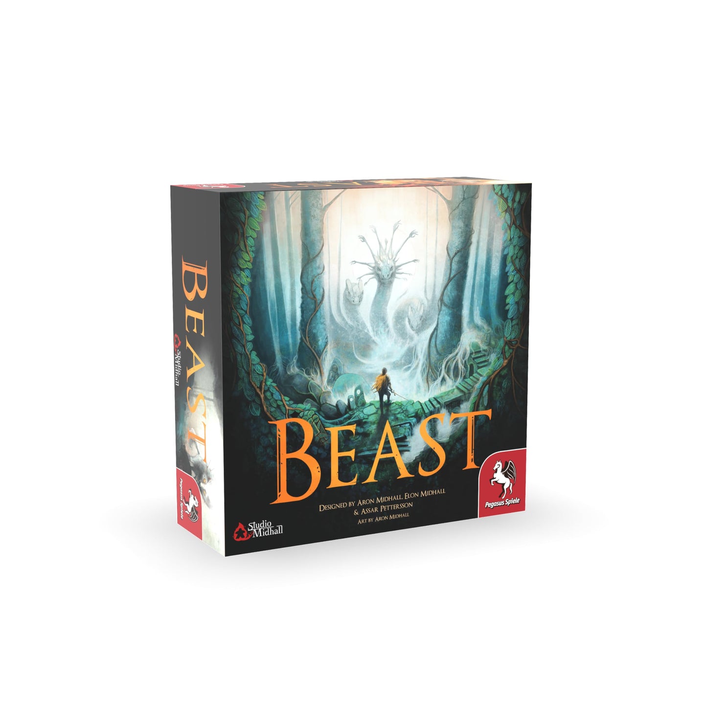 Pegasus Spiele Beast Board Game US Edition - Multicoloured Cardboard, Model 237491