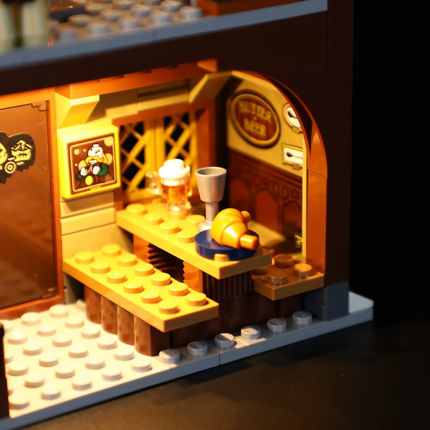 Briksmax Led Lighting Kit For Hogsmeade Village Visit - Compatible With Lego 76388 Building Blocks Model- Not Include The Lego Set