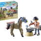 Playmobil Horses Of Waterfall Isabella And Lioness With Laundry Area - 71357