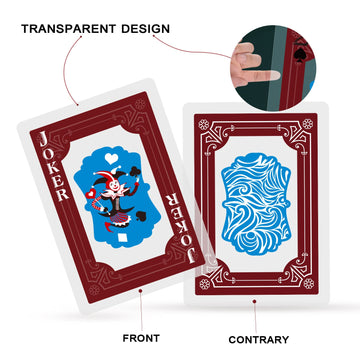 Wjpc Magic Warrior Waterproof Playing Cards,Plastic Playing Cards,Deck Of Cards ,Game And Party Gift Poker Cards (Epic Warrior)