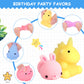 Pokonboy 30 Pcs Squishies Mochi Toys, Mini Kawaii Squishy Animals Squeeze Stress Relief Toys Easter Basket Stuffers Easter Theme Party Favors Easter Egg Filler For Kids